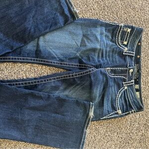 Miss Me Dark Blue Denim Jeans